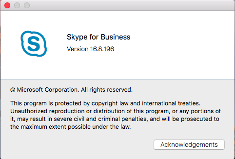 skype for business mac proxy